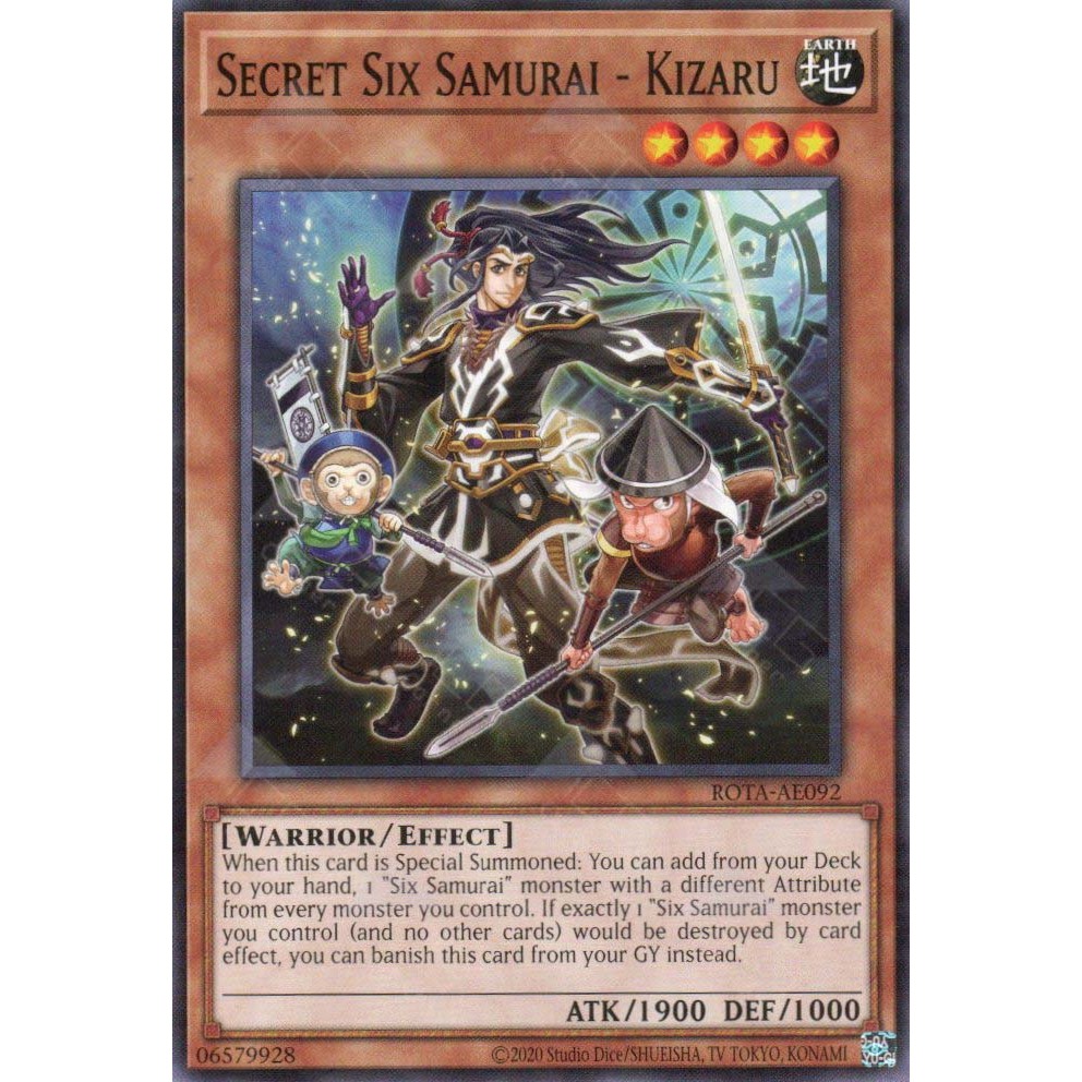 Secret Six Samurai - Kizaru - Common AE - ROTA-AE092