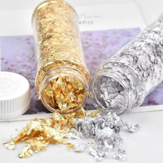 LÁ VÀNG 2GR, LÁ BẠC 2G TRANG TRÍ BÁNH KEM, DECOR