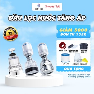 Đầu Lọc Nước Bentosi BA, Vòi Lọc Nước Tăng Áp 3 Chế Độ Bảo Hành 12 Tháng