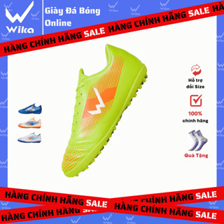 Giày Đá Bóng Wika BlastX , Da Phủ Pu Cao Cấp Chống Bong Tróc, Đế Mềm Dẻo, Đinh Bám Sân, Khâu full đế