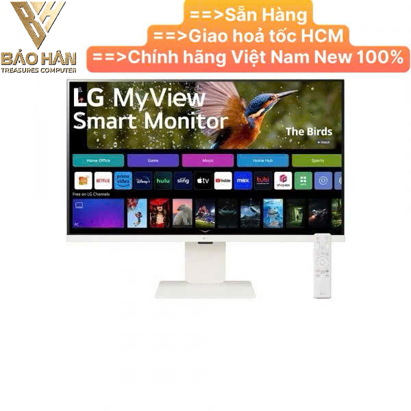 Màn Hình Thông Minh LG MyView 32 Inch IPS 4K 60Hz 32SR83U-W.ATV - Hàng Chính Hãng