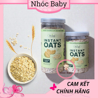 Yến mạch Nguyên Cán Roll Oats & Ăn Liền Instant Oats Primal Úc 250g/400g