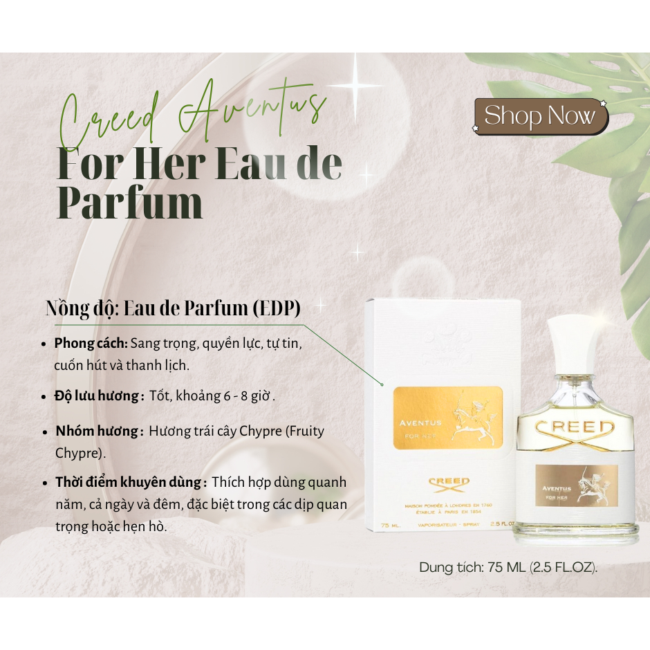 Nước hoa Creed Aventus For Her EDP