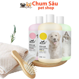 Sữa tắm Dorrikey cho chó mèo giúp mượt lông, ngừa khuẩn, sạch thơm chai 530ml