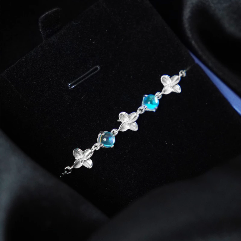 Lắc tay bạc nữ Moonlight Asimi Moonlight Waltz LT51 4
