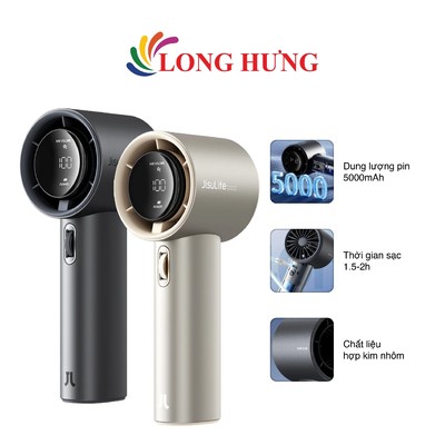 Quạt mini cầm tay Jisulife 4.86W 5000mAh Handheld Fan Pro1 S (2024) - Hàng chính hãng