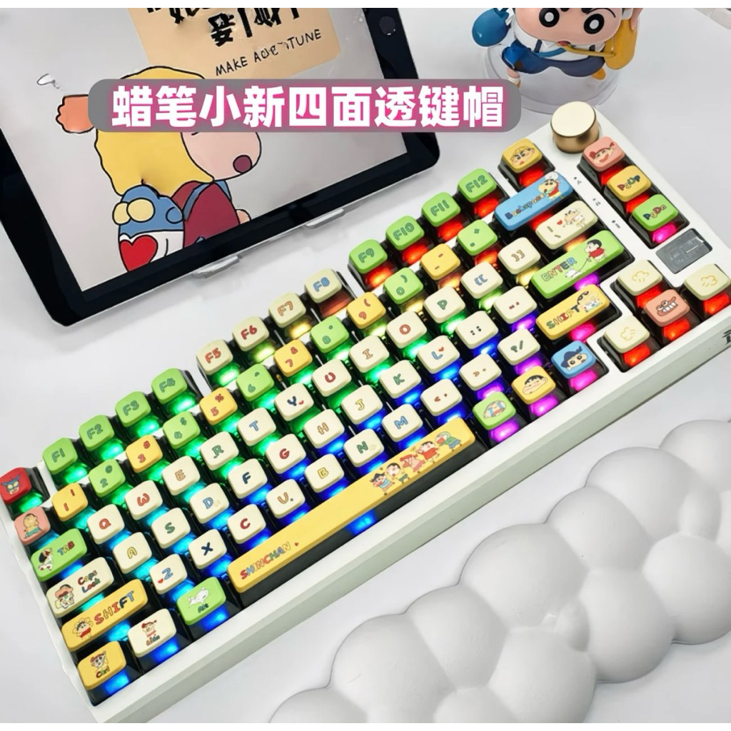 Keycap Pudding Xuyên LED | ABS Double Shot | Profile Oem | Keycao Xuyên LED Giá Rẻ | BigBuy360 - bigbuy360.vn