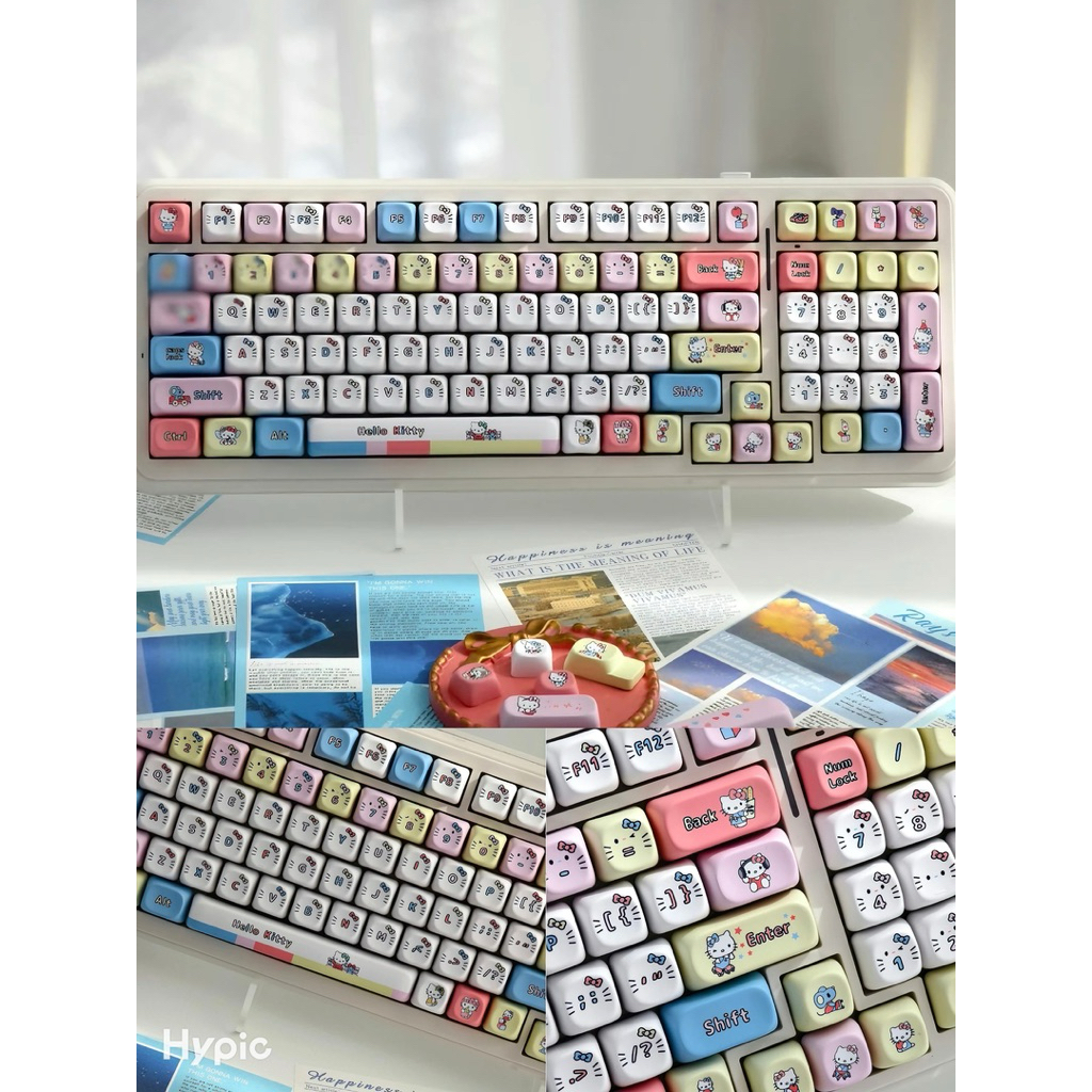 Keycap Pudding Xuyên LED | ABS Double Shot | Profile Oem | Keycao Xuyên LED Giá Rẻ | BigBuy360 - bigbuy360.vn