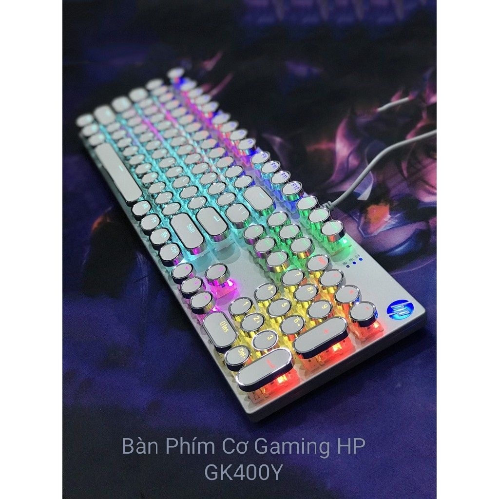 Bàn Phím Cơ Gaming HP GK400Y (Đã qua sử dụng tặng kèm 2 keycap custom)