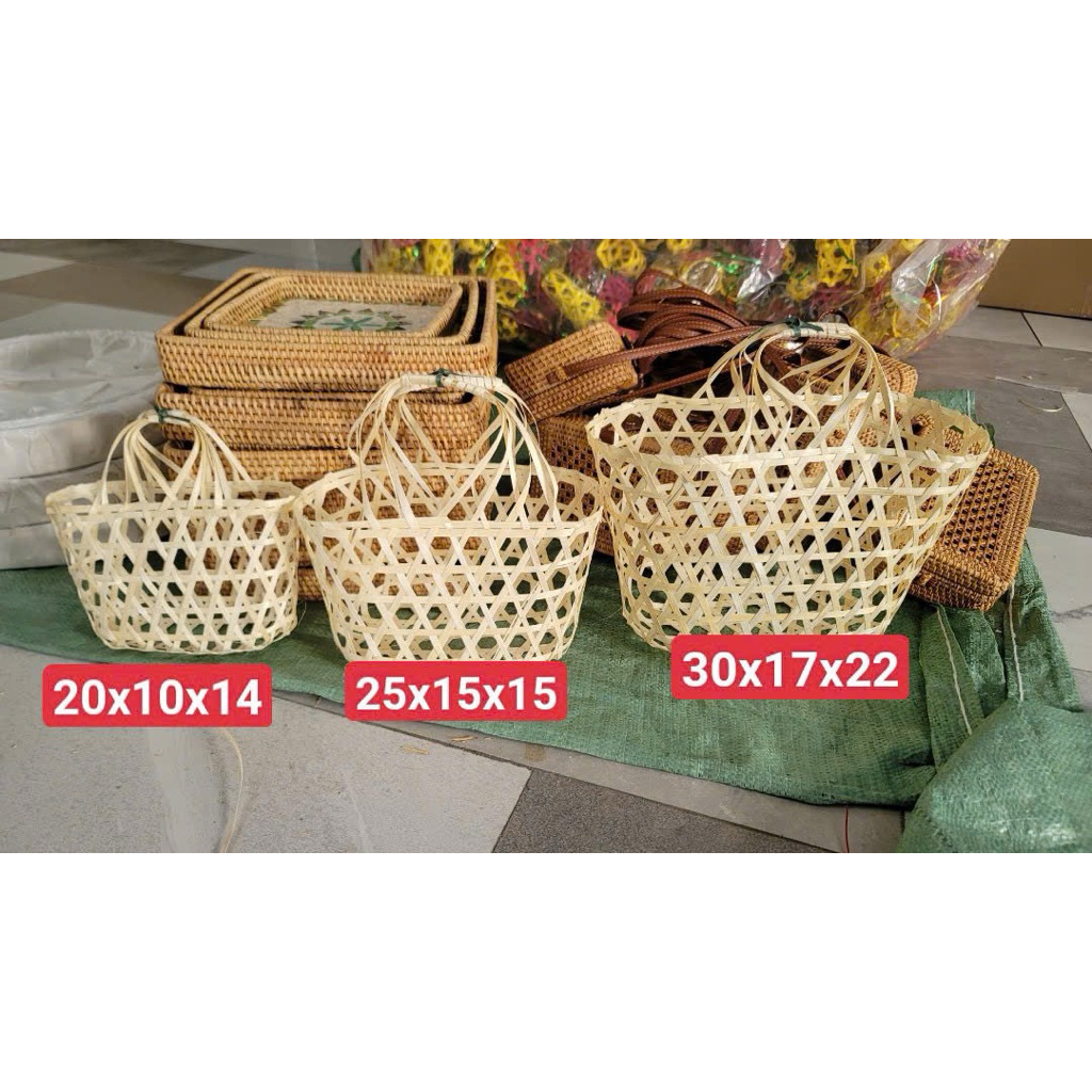 [HOẢ TỐC HN]Giỏ mắt cáo (combo 5giỏ)