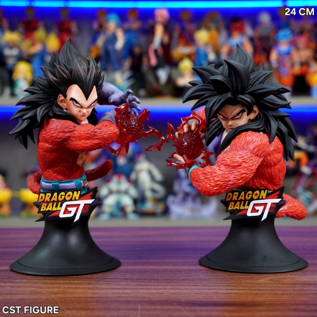 Mô hình Bust Goku ssj4 và bust Vegeta ssj4 VF Studio cao 24cm- SP1545/1 & SP1545/2