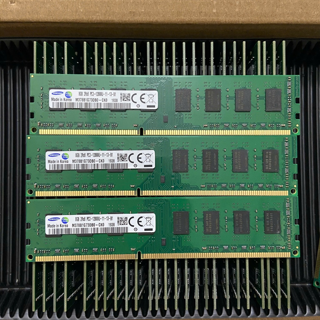 RAM PC Samsung 8GB DDR3 Bus 1600 – PC3-12800U – 1.5V – Hàng Mới 100% – Bảo hành 12 tháng