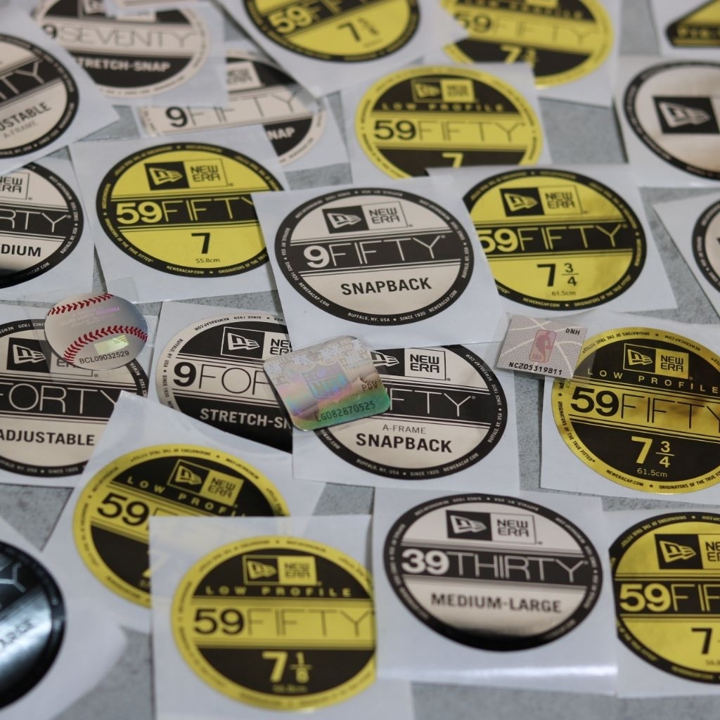 Combo Tem Dán Mũ New Era | Tem Dán Nón 59FIFTY 9FIFTY 9FORTY 39THIRTY Chính Hãng 100%
