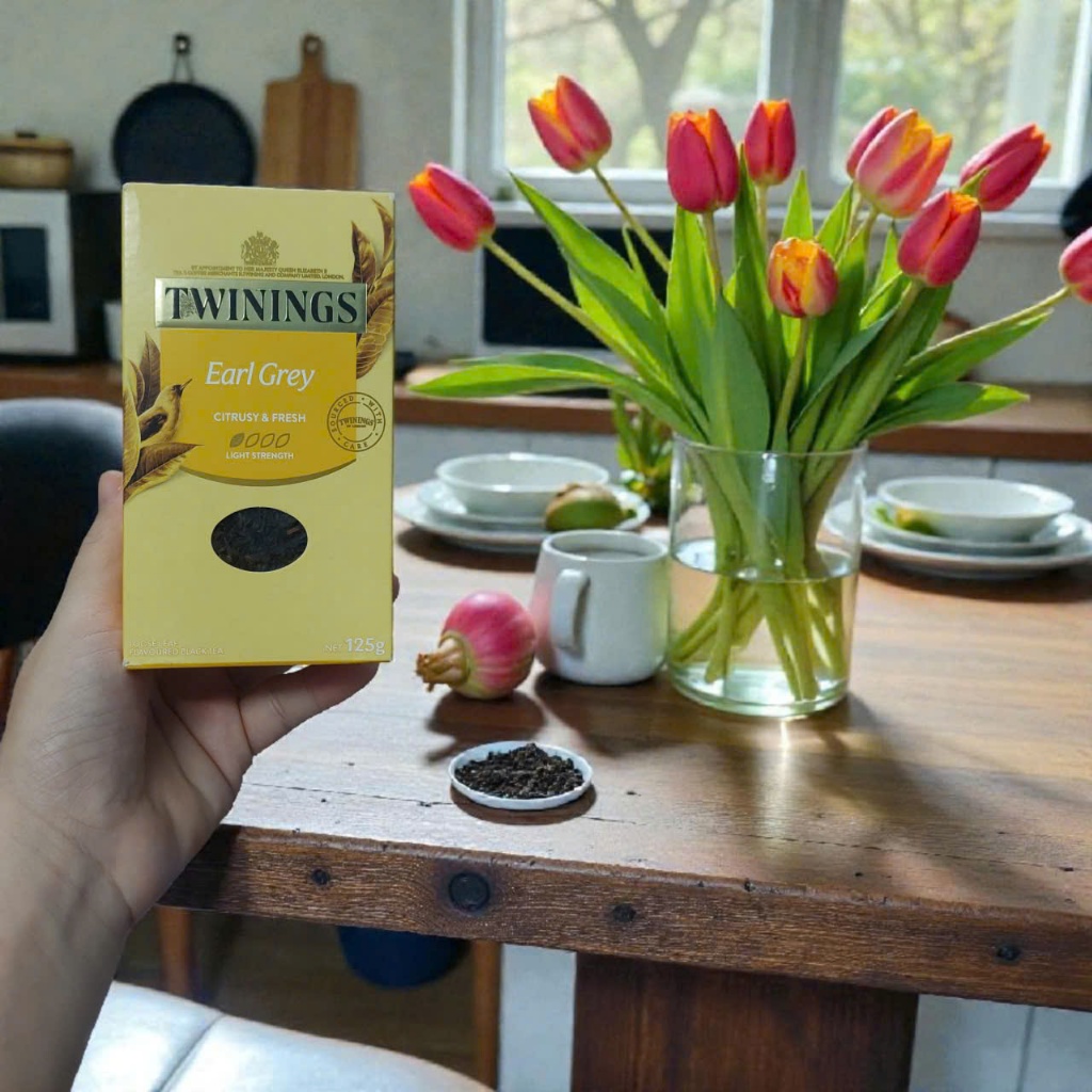 Trà lá cao cấp, hương vị tinh tế từ Anh Twinings Earl Grey, English Breakfast, Russian Caravan  Loos