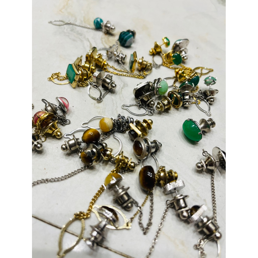 Pin cài áo si Nhật đá thật ĐẸP N25