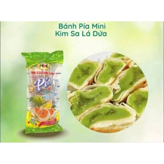 Bánh pía mini sầu riêng trứng muối 1 gói 5 bánh 130g
