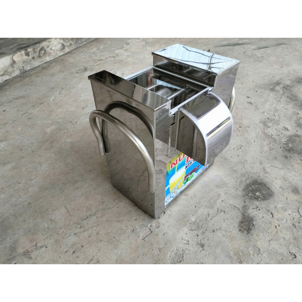 Máy ép nước mía mini đặt bàn inox