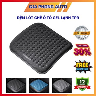  Đệm Lót Ghế Ô Tô Ghế Văn Phòng Gel Lạnh TPR Kết Cấu 3 Lớp Dày Dặn Massage Mông Thoáng Khí Chống Bí 