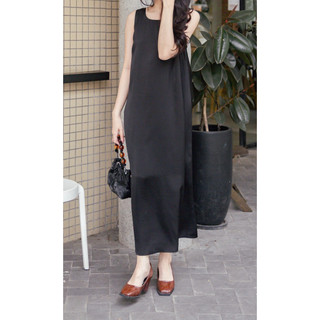 Đầm lụa hoa thấp lưng - Cheryl Dress