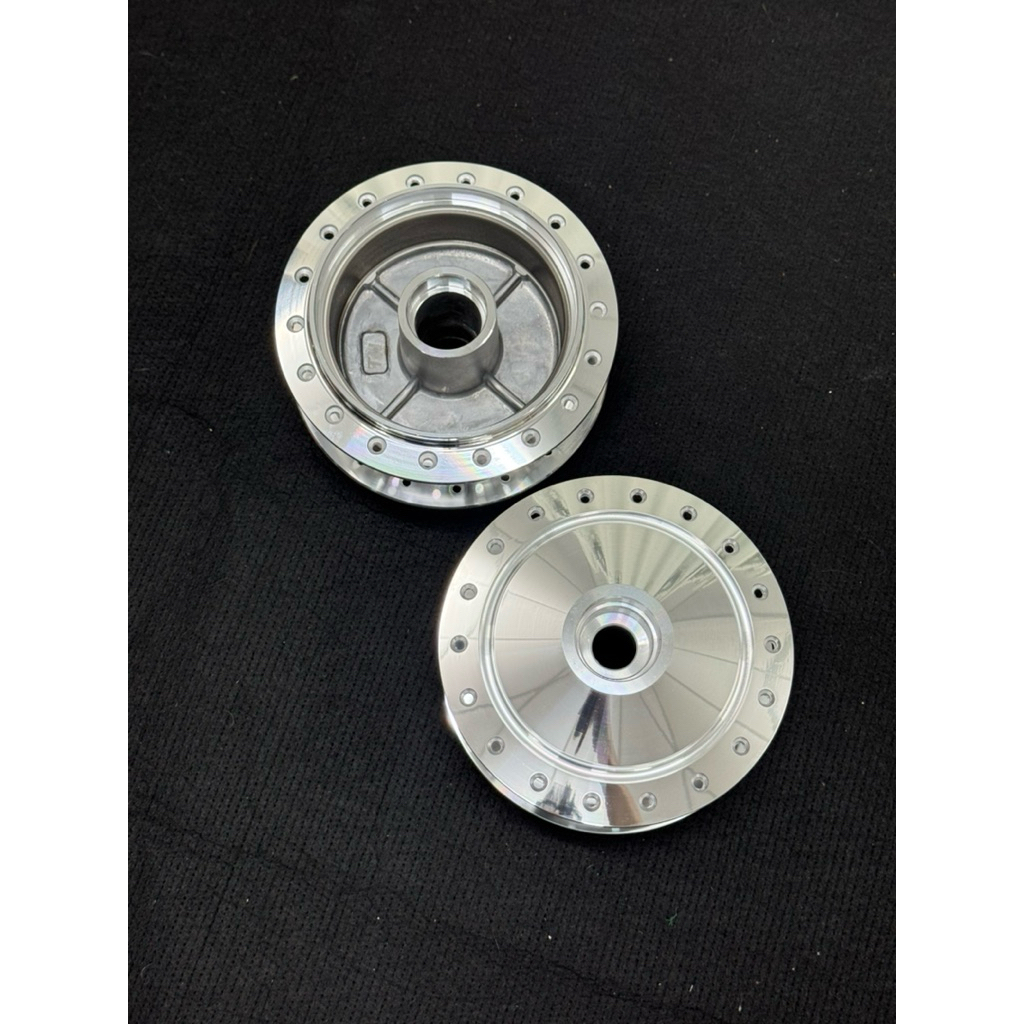 Cặp đùm mạ crom Wave A110/S110 thắng đùm