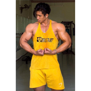  Áo Ba Lỗ Gym Nam Thể Thao Mautant Thun Coton Thấm Hút Tốt 