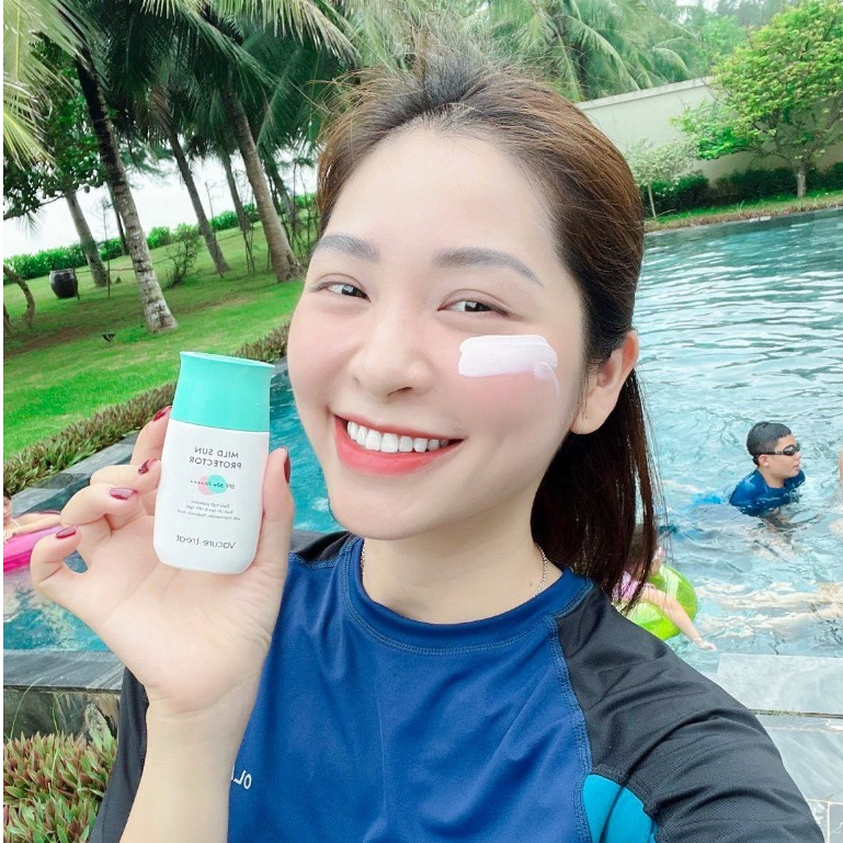 (Tặng Mặt nạ Brlab) Kem chống nắng nâng tông, bảo vệ da Vacure:treat Mild Sun Protector SPF50/PA++++