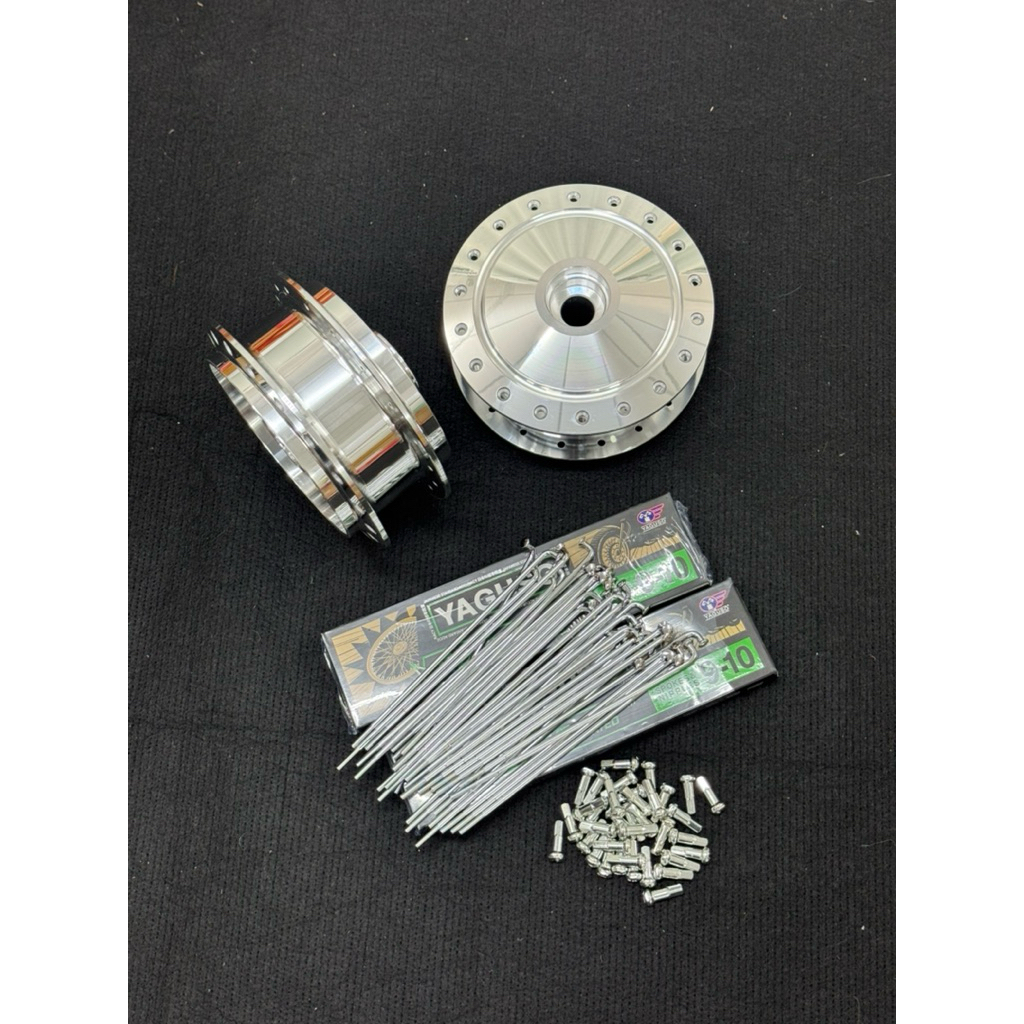 Combo đùm mạ crom căm yaguso thắng đùm A110/S110