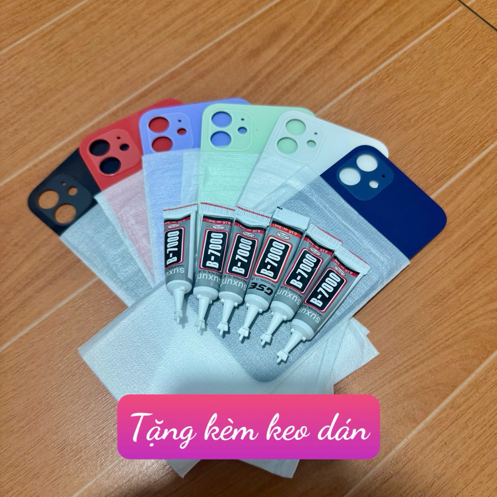 Lưng kèm keo dán 12 thường đủ màu