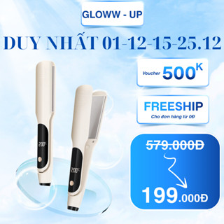  Máy Ép Tóc Mini Tự Động Hàn Quốc 3 in 1 Duỗi Tóc Uốn Tóc Làm Xoăn Ion Âm Làm Nóng Nhanh 4 Mức Nhiệt 