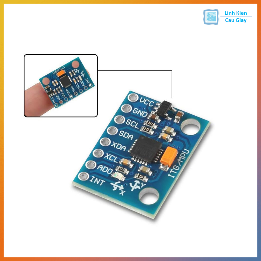 Module Cảm Biến Góc Gia Tốc MPU6050 GY-521