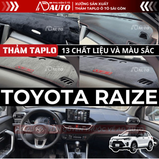  Thảm taplo TOYOTA RAIZE Thảm Phủ Taplo Ô Tô 13 Chất Liệu Da Nhung Chống Nắng Chống Chói Bảo Vệ Taplo AD AUTO 