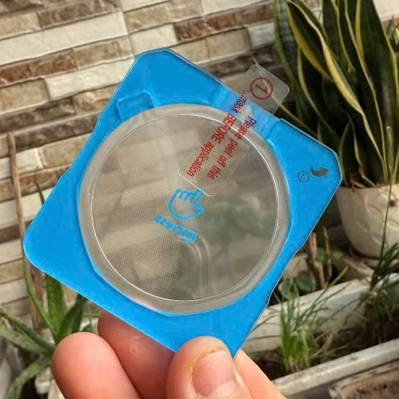 ( kèm giấy lau ) Kính cường lực đồng hồ Huawei GT6 , GT6 Pro 41mm, 46mm KHUNG TỰ DÁN