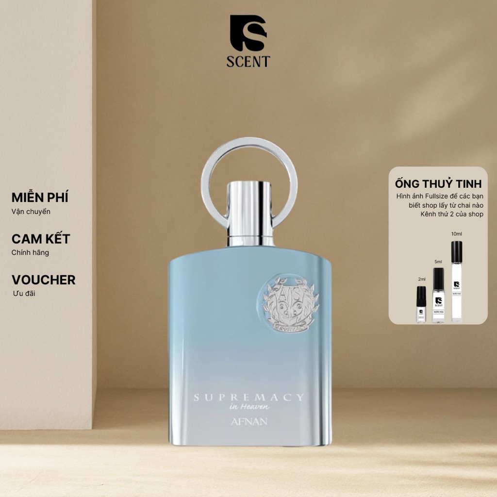 Nước Hoa Nam Afnan Supremacy In Heaven | Mẫu thử | SSCENT
