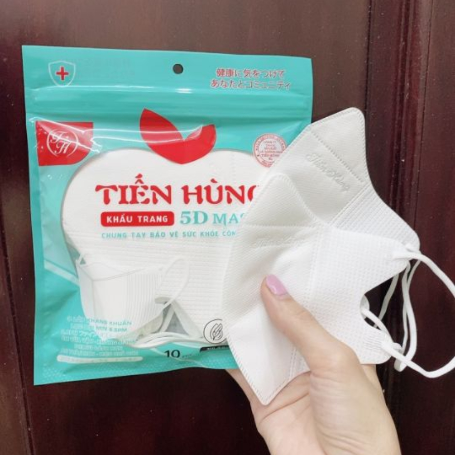 Thùng 100 Chiếc Khẩu Trang 5D 4 Lớp – Chống Bụi, Khử Khuẩn An Toàn