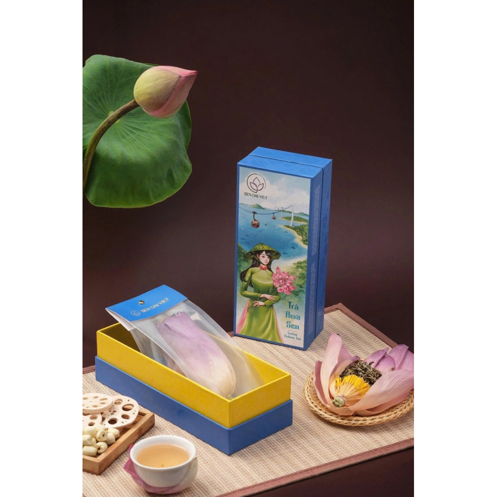 Trà hoa sen Lotus Flower tea