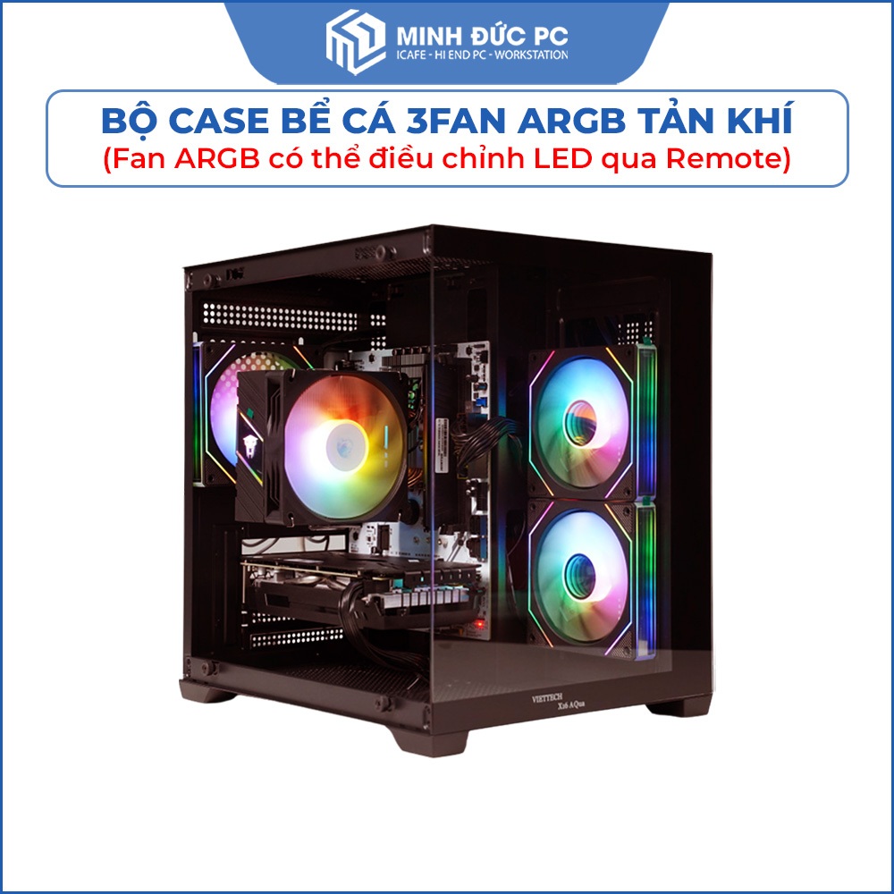 Bộ PC Gaming Ryzen 5 5600X / 5500 | VGA 8G 6G 4G - Chuyên Gaming, Đồ Hoạ Giá Tốt - Minh Đức PC