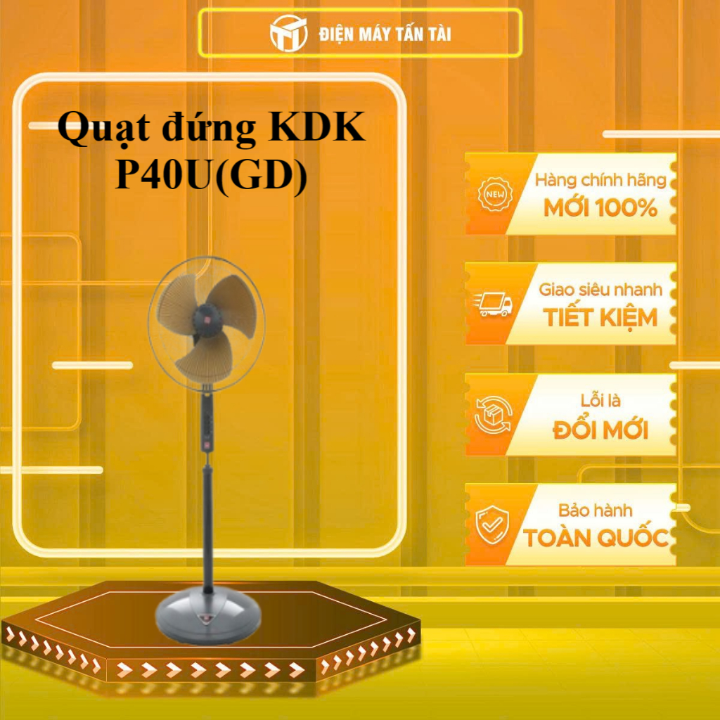 P40U(GD) - Quạt đứng KDK P40U(GD) - GIAO TOÀN QUỐC