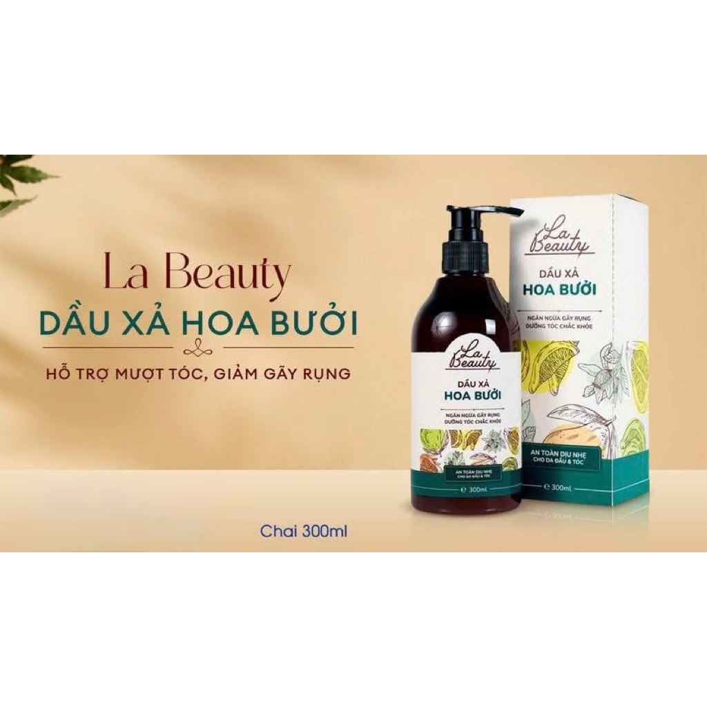 Dầu xả Hoa Bưởi La Beauty mượt tóc và giảm gãy rụng