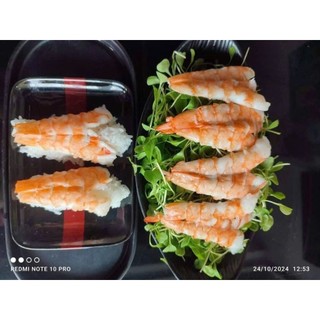 TÔM SUSHI hàng xuất dư. Gói 1kG (giao hoả tốc)