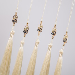 Ngọc Bội Hoa Sen Thuần Việt kèm ghim cài áo phụ kiện gắn áo dài nam LADOS-13404