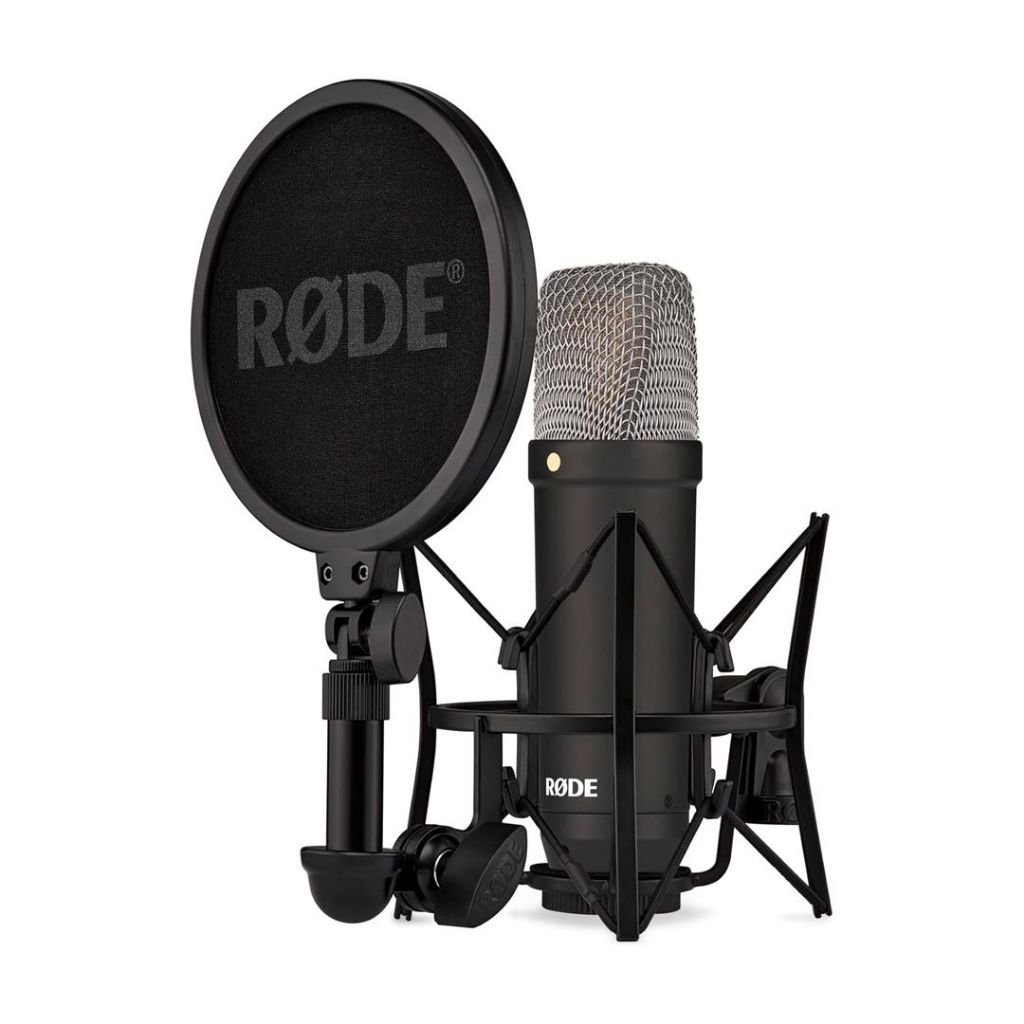 Micro Thu Âm Rode NT1 Signature Black - Mic Phòng Thu Studio Condenser Chuyên Nghiệp (Chính Hãng)
