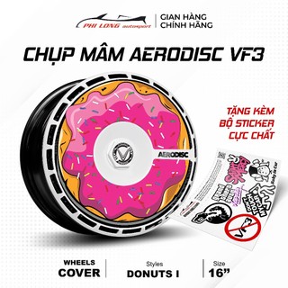 Bộ 4 chụp mâm AeroDisc dành cho xe Vinfast VF3 - Donuts 1