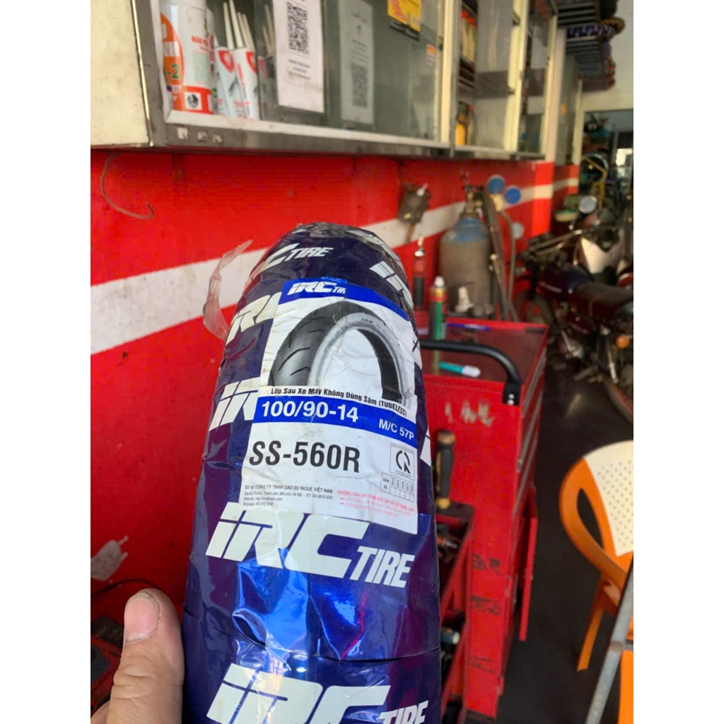 Lốp sau  sh mode,AB150 , PCX,nybety'chính hãng lnou,IRC,Việt Nam. 100/90-14