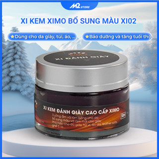  Xi kem đánh giày XIMO dưỡng và bổ sung màu cho da giày túi ví áo ghế sofa XI02 xi đánh giày 