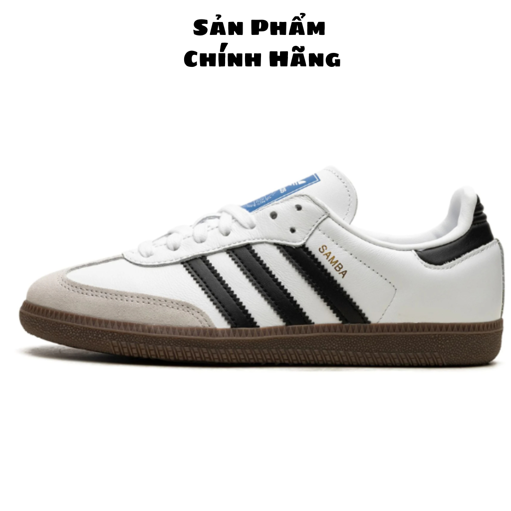 [ CHÍNH HÃNG ] Giày  Adidas Samba OG White Gum