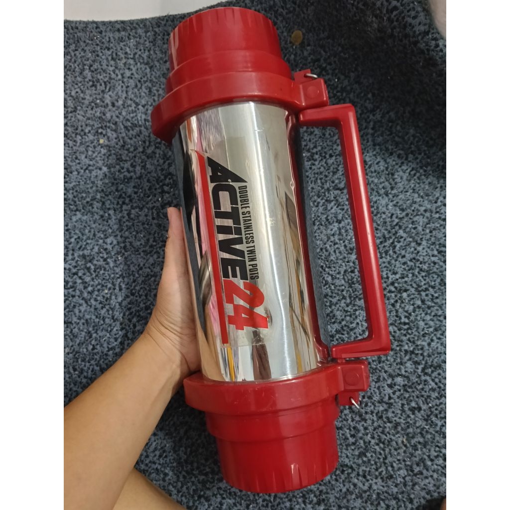 Bình Giữ Nhiệt 2 Đầu Nhật Bãi 1000ml(500ml*2)