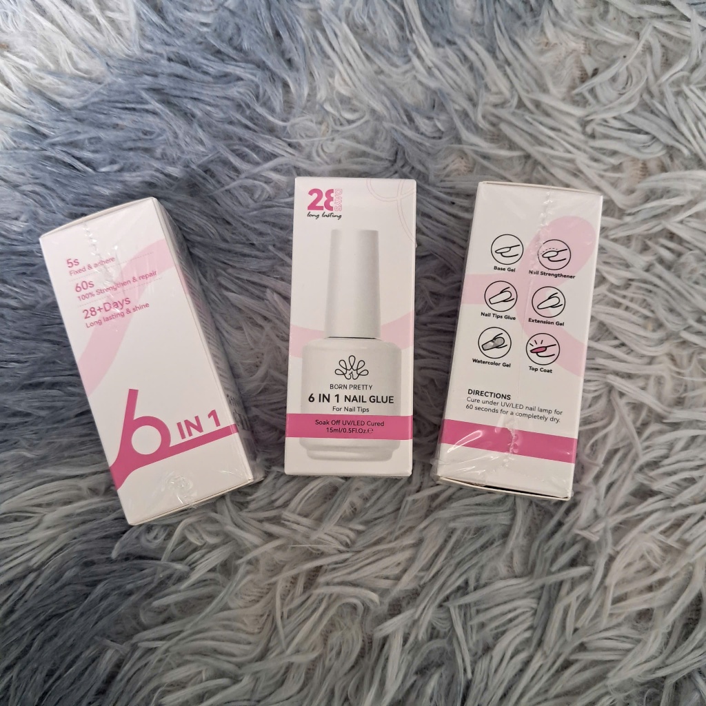 [hộp] 6 in 1 Nail glue born pretty