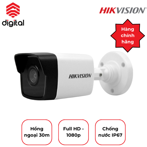 Camera Hikvision DS-2CD1021-I Camera IP thân trụ 2MP