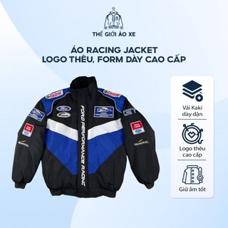  Áo Khoác For Racing Jacket Logo Thêu – Chất Liệu Dày Dặn Bền Đẹp  Có Sẵn  