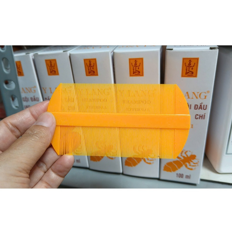 Lược chải chí (chấy), dầu gội chí Y  Lang